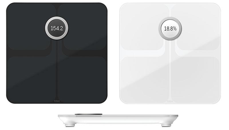 Black and White Product Logo - Fitbit Aria 2 Wi Fi Smart Scale Review: Measures Weight, Body Fat