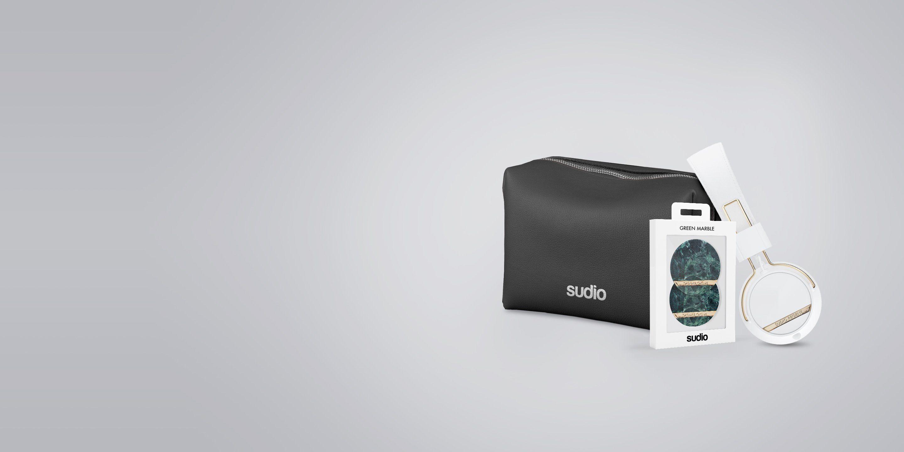 Black and White Product Logo - Sudio - Designing sound