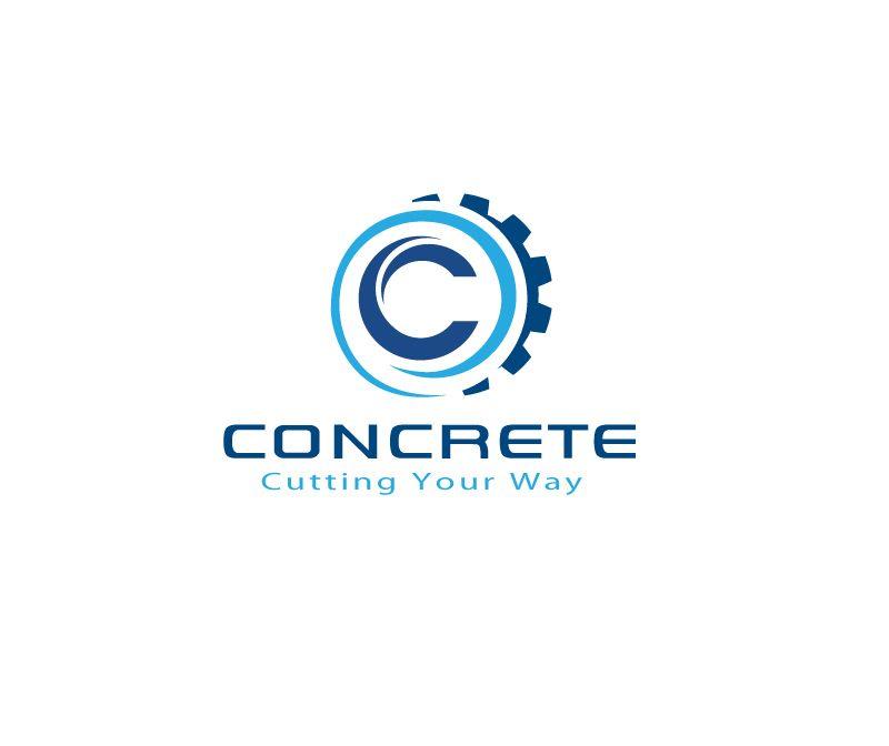 Concrete Logo - Bold, Masculine, Concrete Logo Design for getting it done