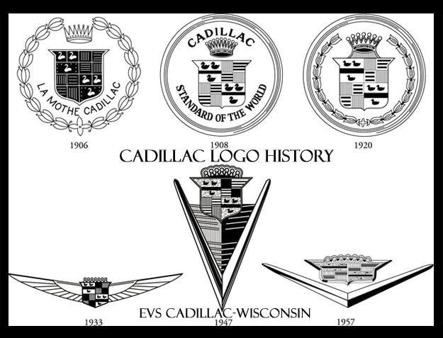 Original Cadillac Logo - Rick Corvette Conti » Blog Archive » Cadillac Logo History & ReDesign!