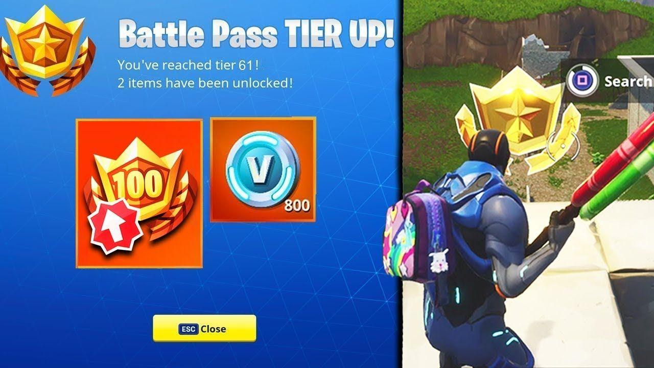 Fortnite Battle Royale YouTube Logo - HOW TO GET LEVEL 100 IN FORTNITE! *FREE* Battle Star to RANK UP ...