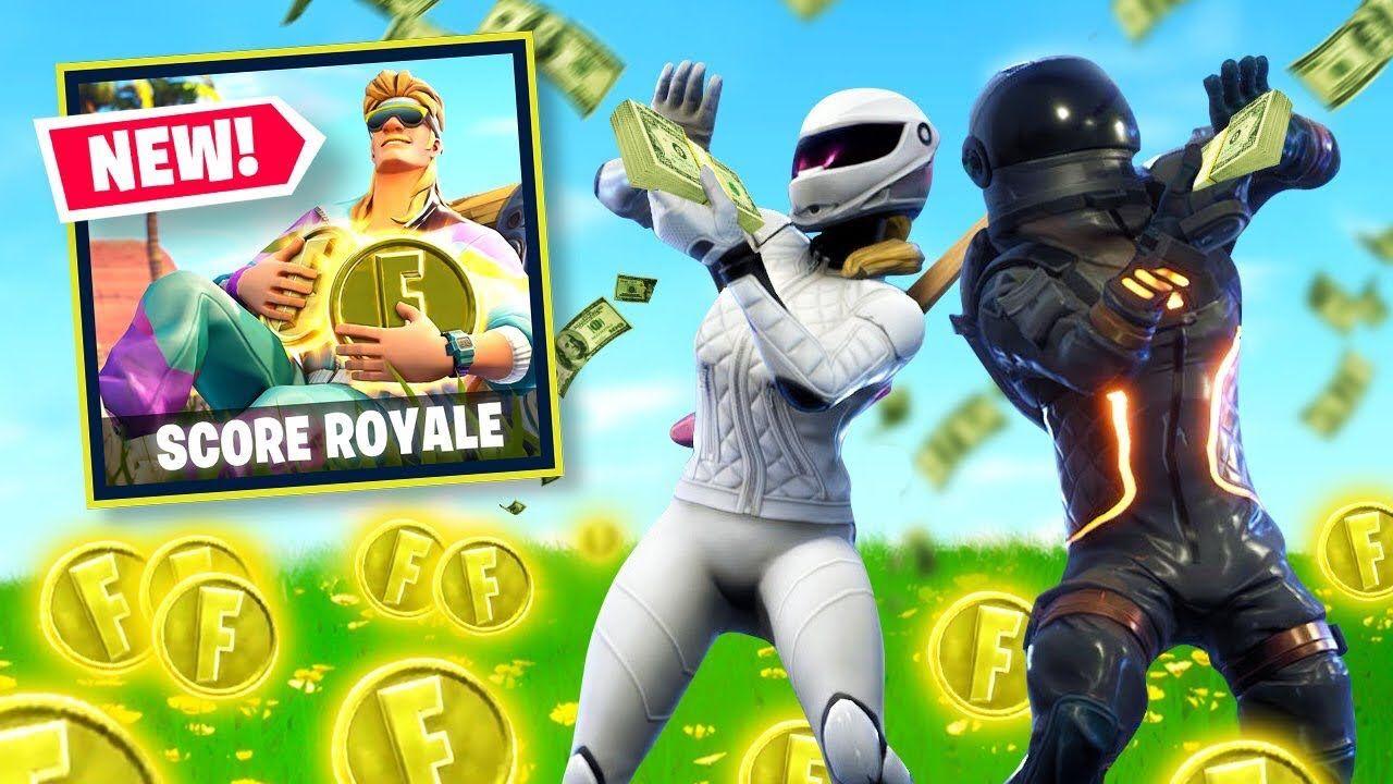 Fortnite Battle Royale YouTube Logo - NEW* MONEY WARS Gamemode In Fortnite Battle Royale! (Score Royale ...