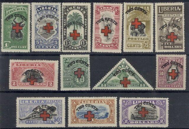 Red Cross Animals Logo - Liberia 1918, RED CROSS set of 13, $$ #B3-15, bird, fish, animals | eBay