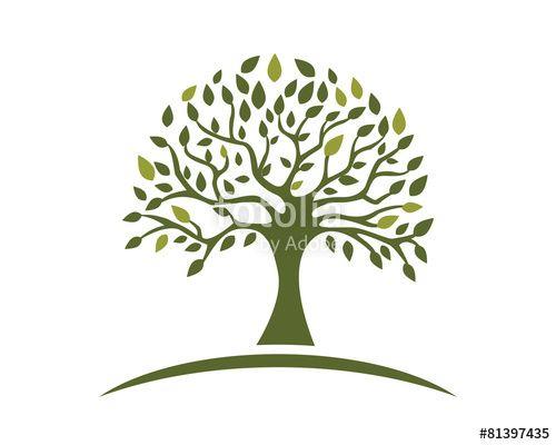 3 Tree Logo - Tree Logo Template 3 Stock Image And Royalty Free Vector Files