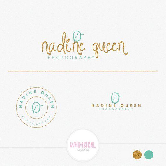 Bird Photography Logo - lovely bird photography logo Watercolor Logo Design Branding