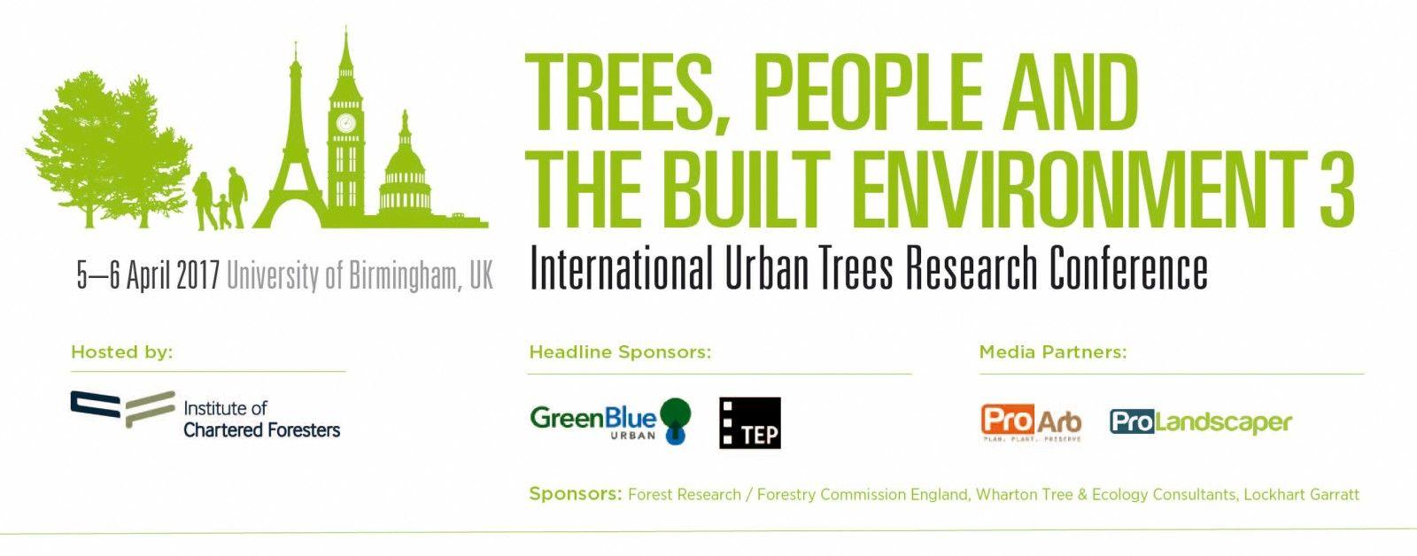 3 Tree Logo - Trees, People and the Built Environment 3 | TPBE3 | International ...