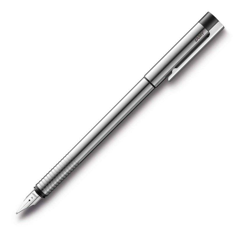 Lamy Logo - Lamy Logo stainless steel fountain pen | Bureau Direct