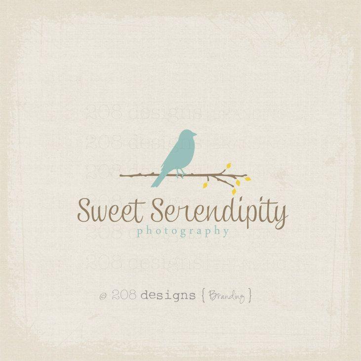 Bird Photography Logo - Photography Logo and Watermark Serendipity Collection