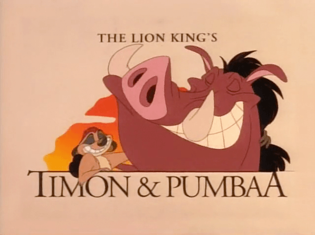 Lion King Savage Logo - The Lion King's Timon & Pumbaa | The Lion King Wiki | FANDOM powered ...