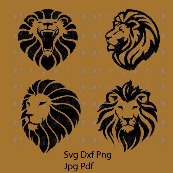 Lion King Savage Logo - Lion King SVGDXFPNGcutting filelion svglion kinglion | Etsy