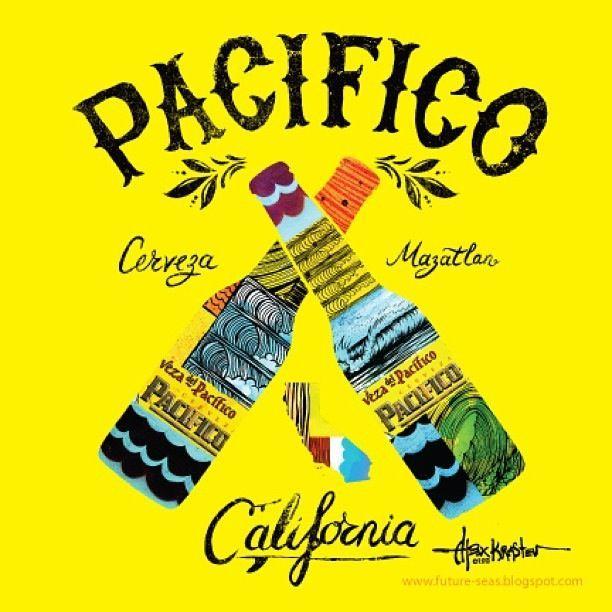Pacifico Beer Logo - La cerveza del Pacifico | Stuff I Like | Mexican beer, Beer ...
