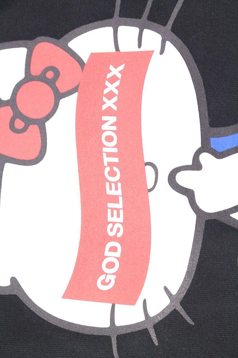 White X Blue Box Logo - RINKAN: God selection triple X /GOD SELECTION XXX X HELLO KITTY ...