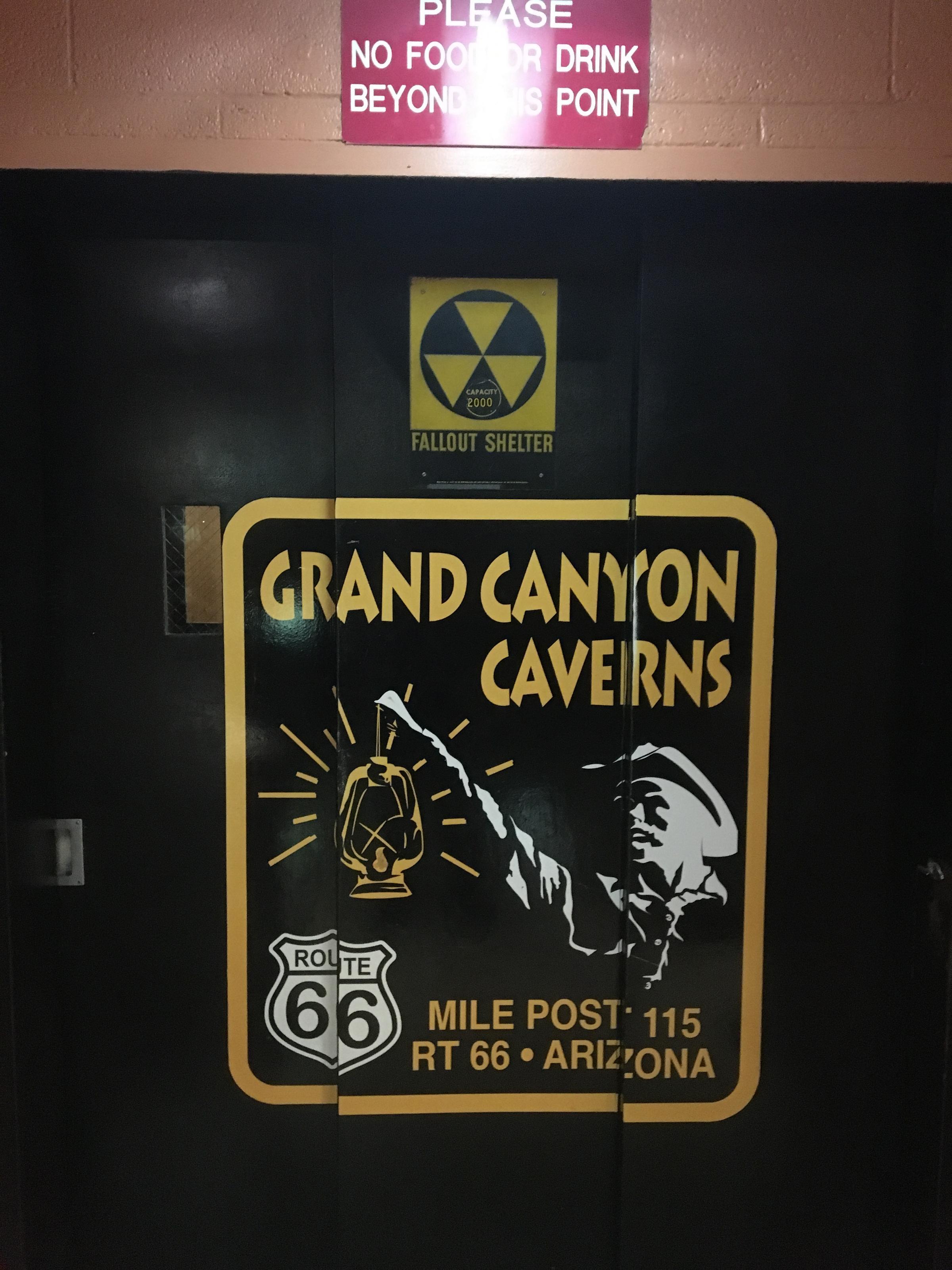 Grand Canyon Caverns Grotto Logo - Eats and Beats: A Subterranean Restaurant | KNAU Arizona Public Radio