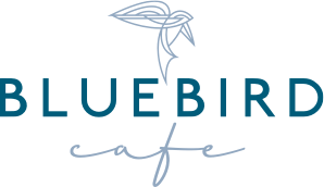 White with Blue Bird Logo - Bluebird Café. British Restaurants In London. D&D London