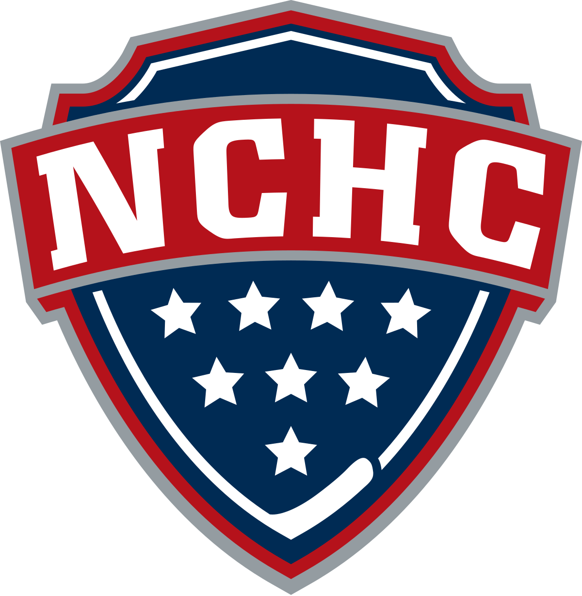 RedHawks Hockey Logo - National Collegiate Hockey Conference