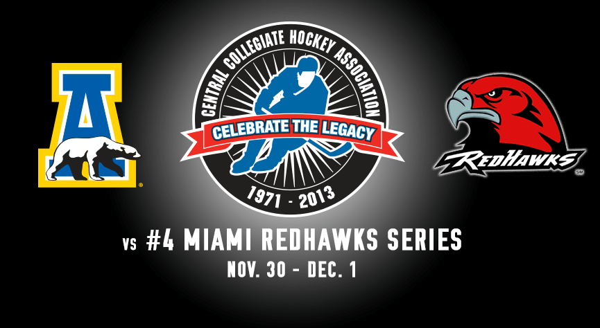 RedHawks Hockey Logo - Hockey Hosts No. 4 Miami RedHawks of Alaska Fairbanks