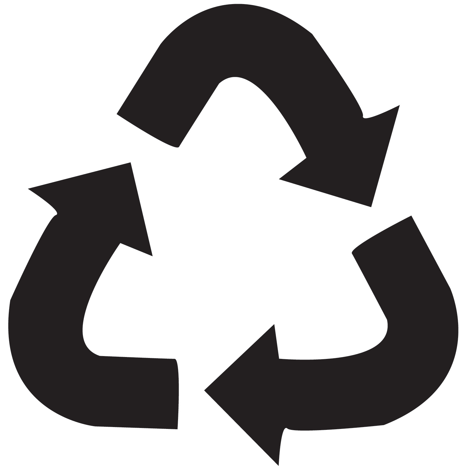 Black Recycle Logo - Free Recycle Symbol, Download Free Clip Art, Free Clip Art on ...
