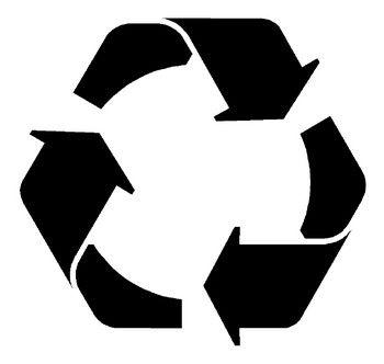 Black Recycle Logo - The Recycling Symbol Is In The Public Domain