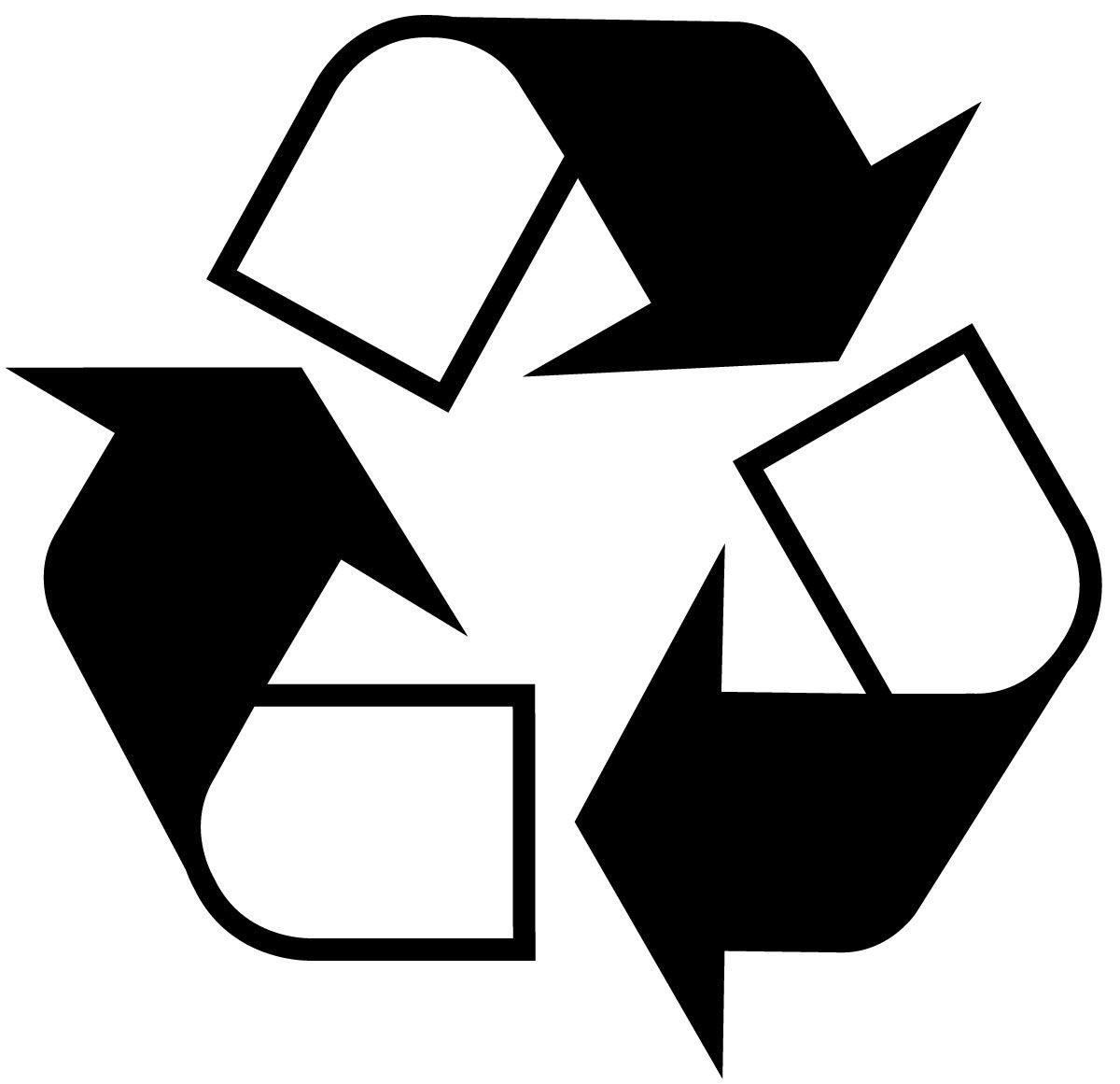 Black Recycle Logo - Free Recycling Logo, Download Free Clip Art, Free Clip Art