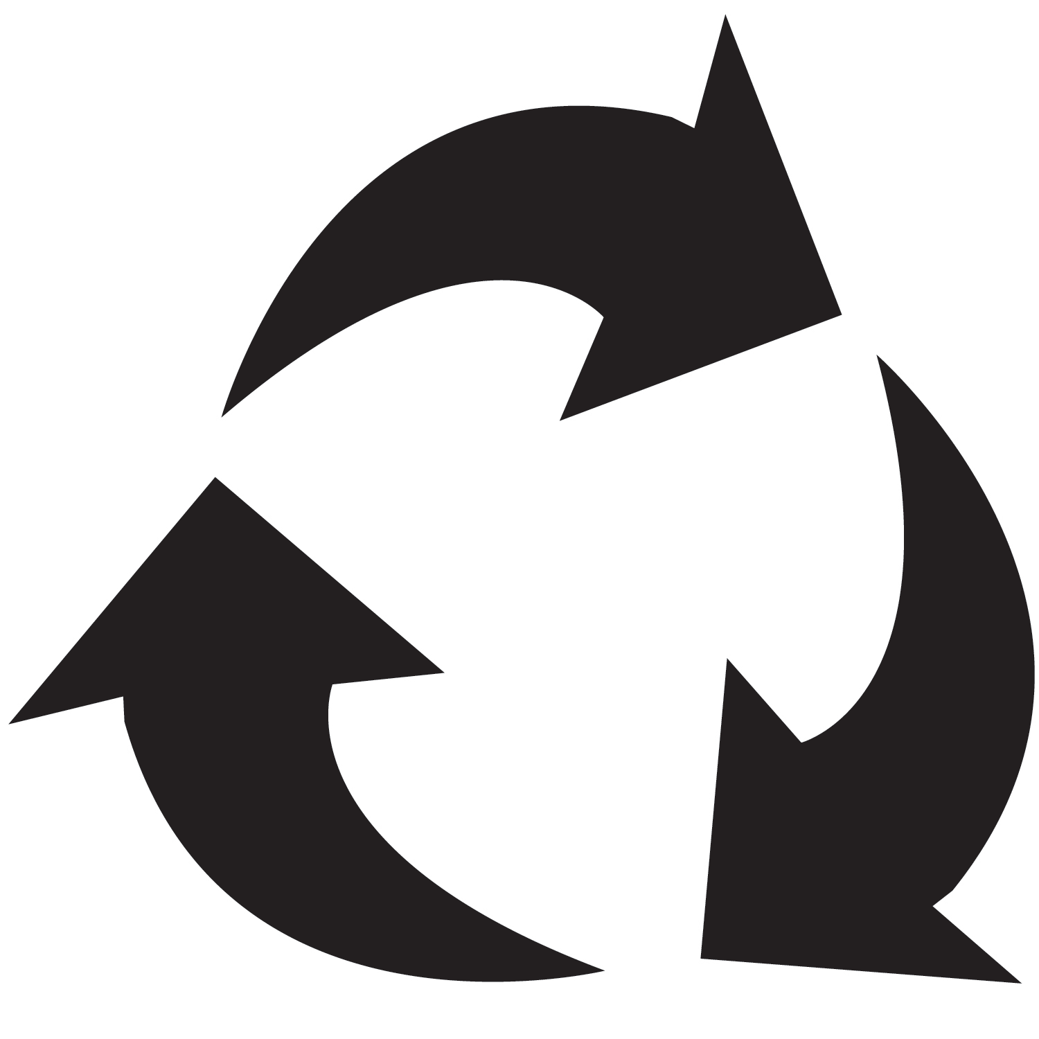 Black Recycle Logo - Free Recycle Logo Png, Download Free Clip Art, Free Clip Art