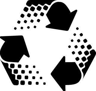 Black Recycle Logo - Recycling Symbols