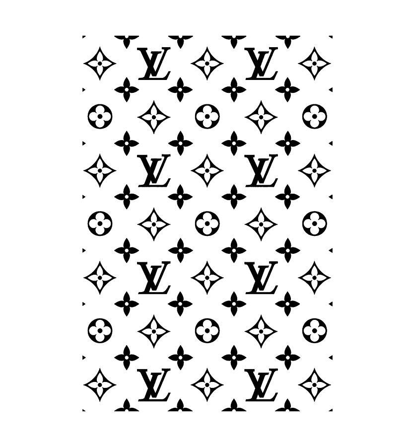 Drawings of Louis Vuitton Logo - Louis Vuitton Drawing by Bell Same