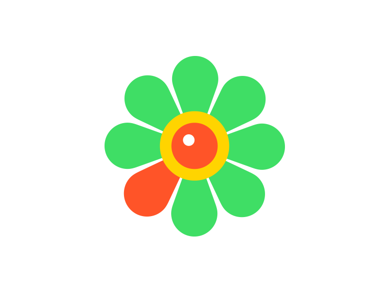 ICQ Logo - ICQ Logo Concept by Vladimir Sharapov | Dribbble | Dribbble