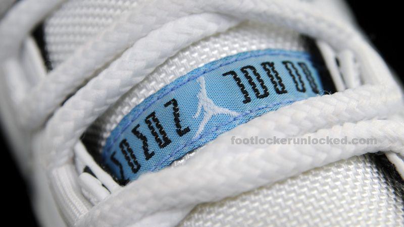 Jordan Columbia Logo - The Sample Closet: Air Jordan Retro 11 Columbia Blue – Foot Locker Blog