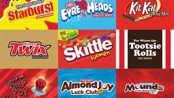 Famous Candy Logo - Your Sweet Tooth For Literature: Amusing Mashups of Famous Book