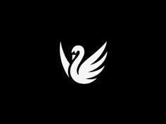 White Swan Logo - 21 Best Swan Logos images | Swan logo, Logo templates, Logos