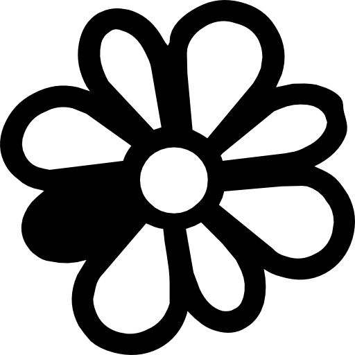ICQ Logo - Icq, bloem, logo Pictogram Gratis van Simpleicon Social media