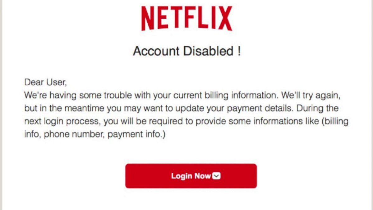 Login Netflix Logo - Don't fall for this Netflix email scam | WGN-TV