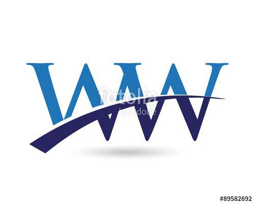 WW Logo - RR Logo Letter Swoosh Stock Image And Royalty Free Vector Files