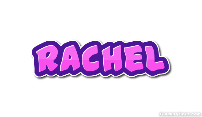 Rachel Logo - Rachel Logo | Free Name Design Tool from Flaming Text