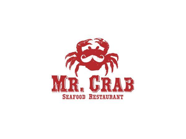 Crab Restaurant Logo - Playful, Elegant, Seafood Restaurant Logo Design for Mr. Crab