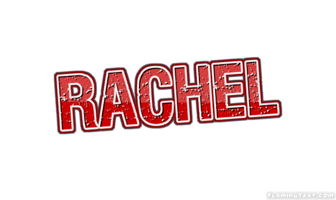 Rachel Logo - Rachel Logo. Free Name Design Tool from Flaming Text