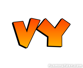 Vy Logo - Vy Logo. Free Name Design Tool from Flaming Text