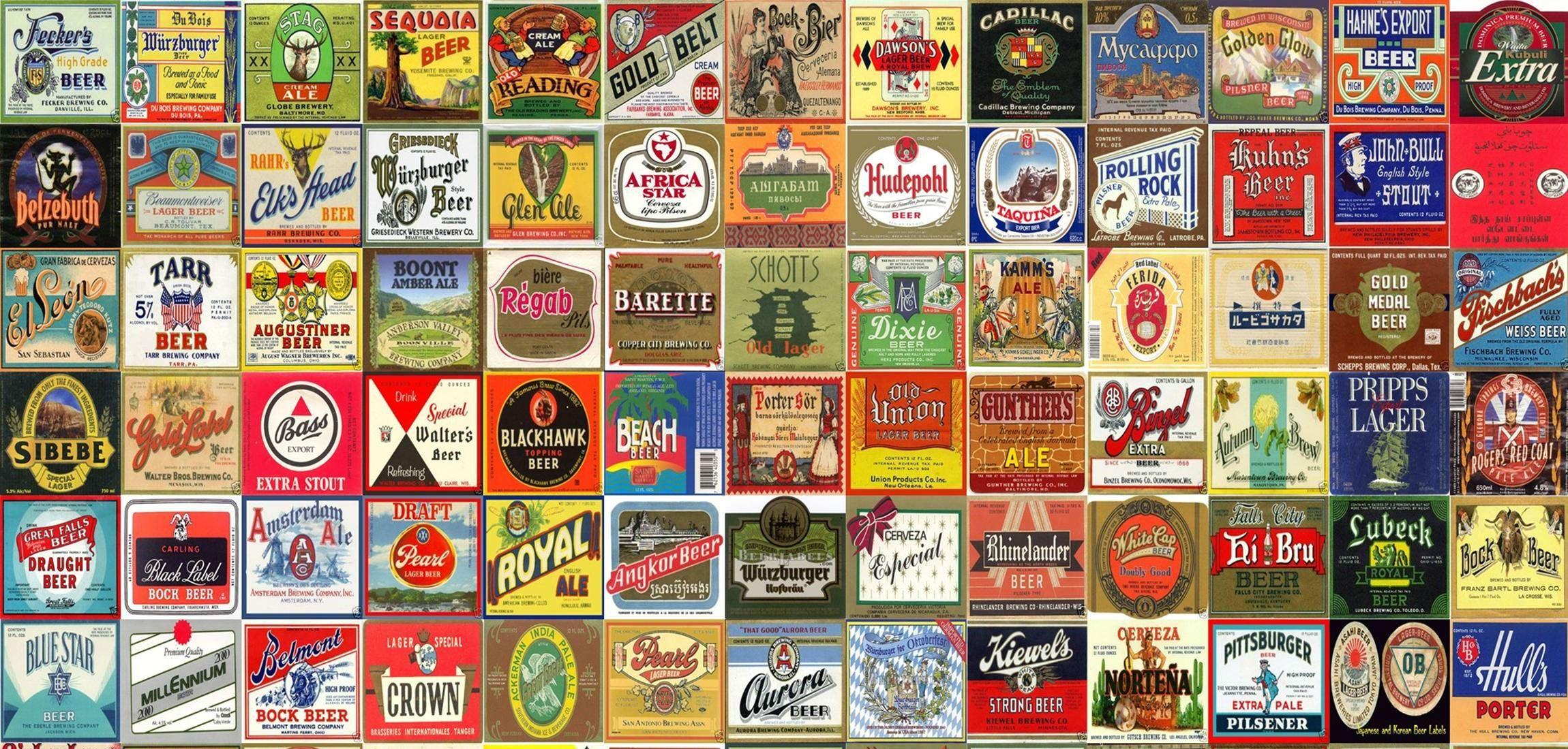 Alcoholic Drink Logo - Beer alcohol drink poster collage tiles tile wallpaper | 2300x1100 ...