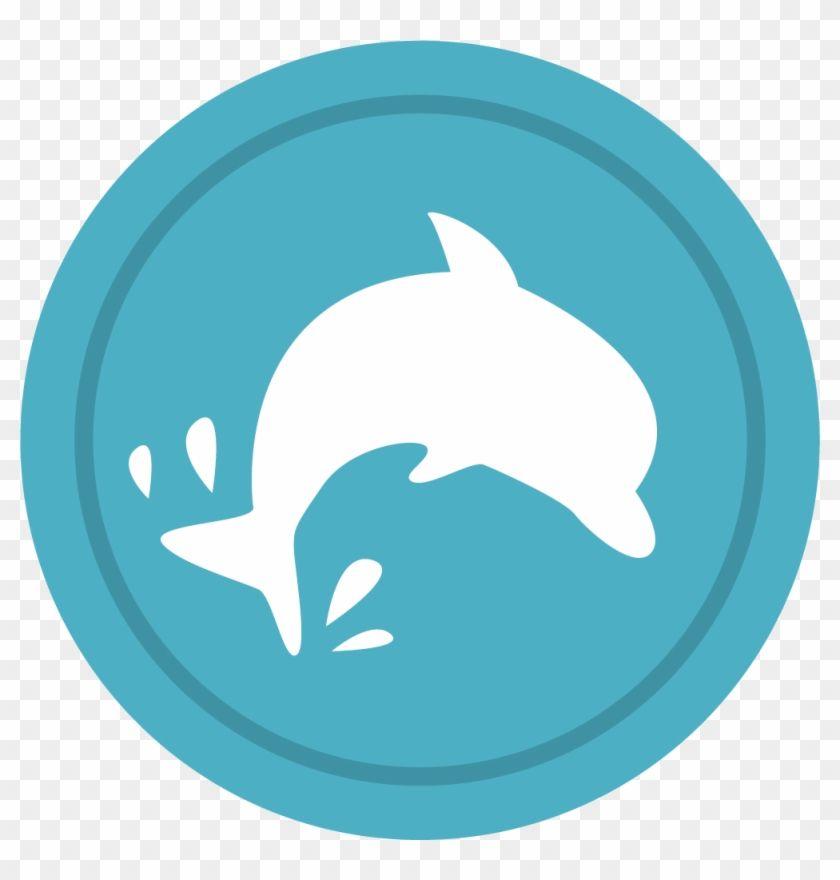 Dolphin Circle Logo - Moby-dick Dolphin Circle - New York Times App Icon - Free ...