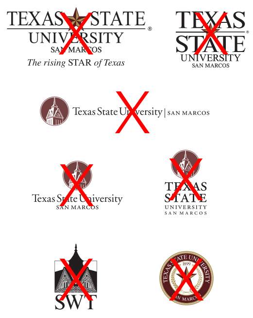 The State Logo - Logo Usage and Guidelines : University Marketing : Texas State ...