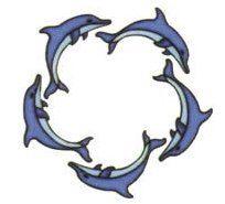 Dolphin Circle Logo - Dolphins Circle Tattoo Tattoo Ideas