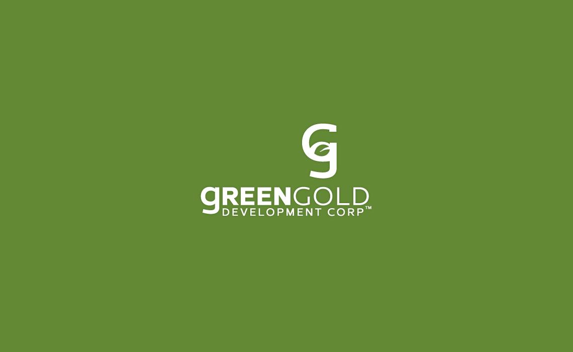 Gold and Green Logo - Logo Design for Green Gold Development Strategy - Typework Studio ...
