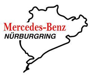 AMG Racing Logo - 2x Mercedes Benz Nurburgring Decals Sticker vinyl logo 6 AMG car