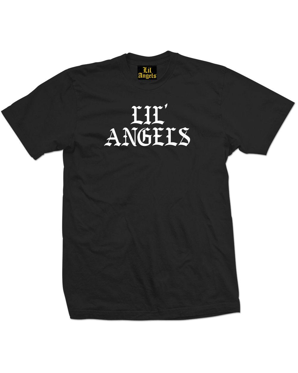 Old Skool Logo - Lil Angels Old Skool Logo Tee Shirt Lil Angels Clothing