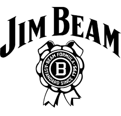 Jim Beam Logo - Buy Booze Stickers. StickerDude.com.au