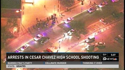Cesar Chavez High School Logo - Phoenix police make 4 arrests in Chavez High School shooting