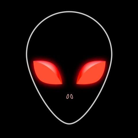 Red Eye Alien Logo - Avatar Alien Red Eye for PS3