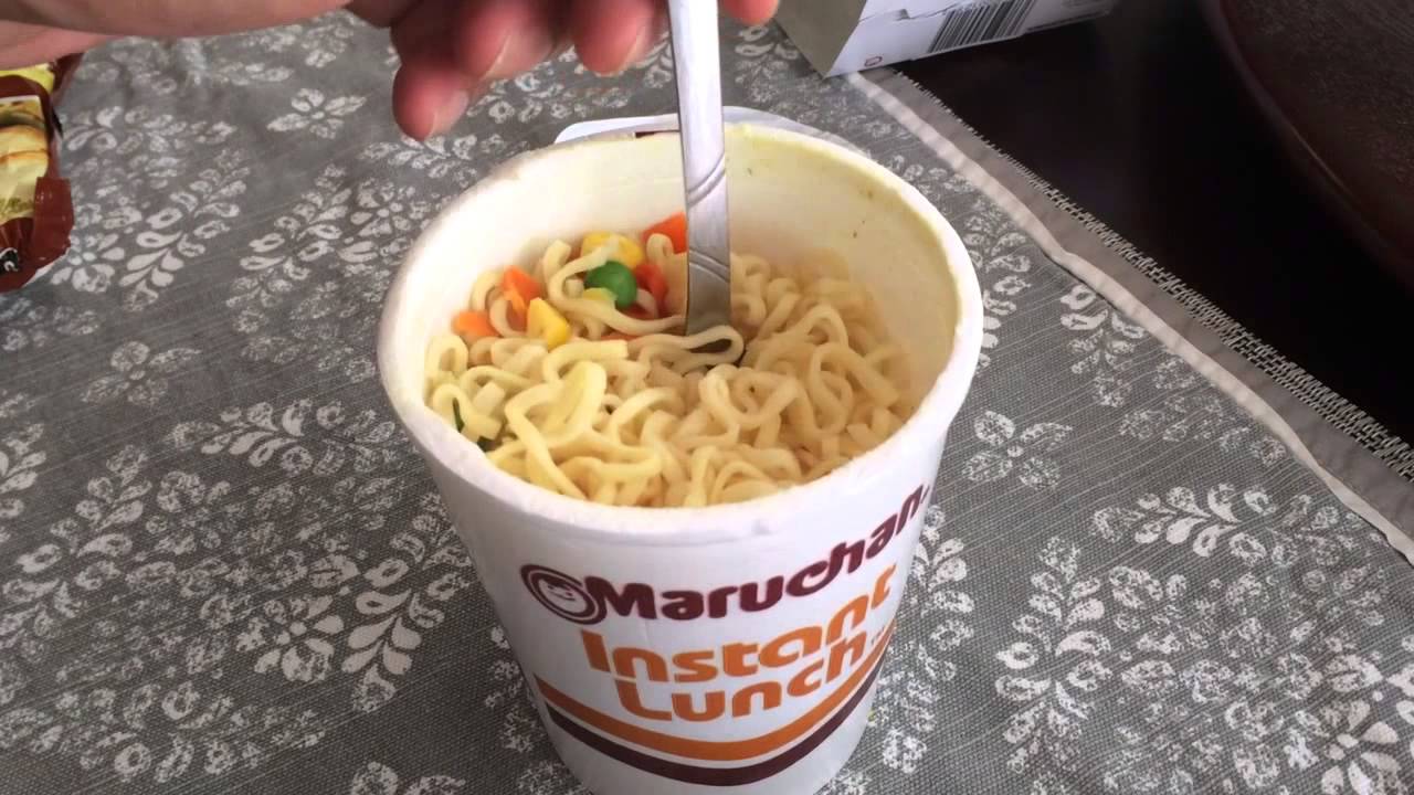 Instant Lunch Maruchan Logo - Maruchan Instant Lunch Review (Viewer Request) - YouTube