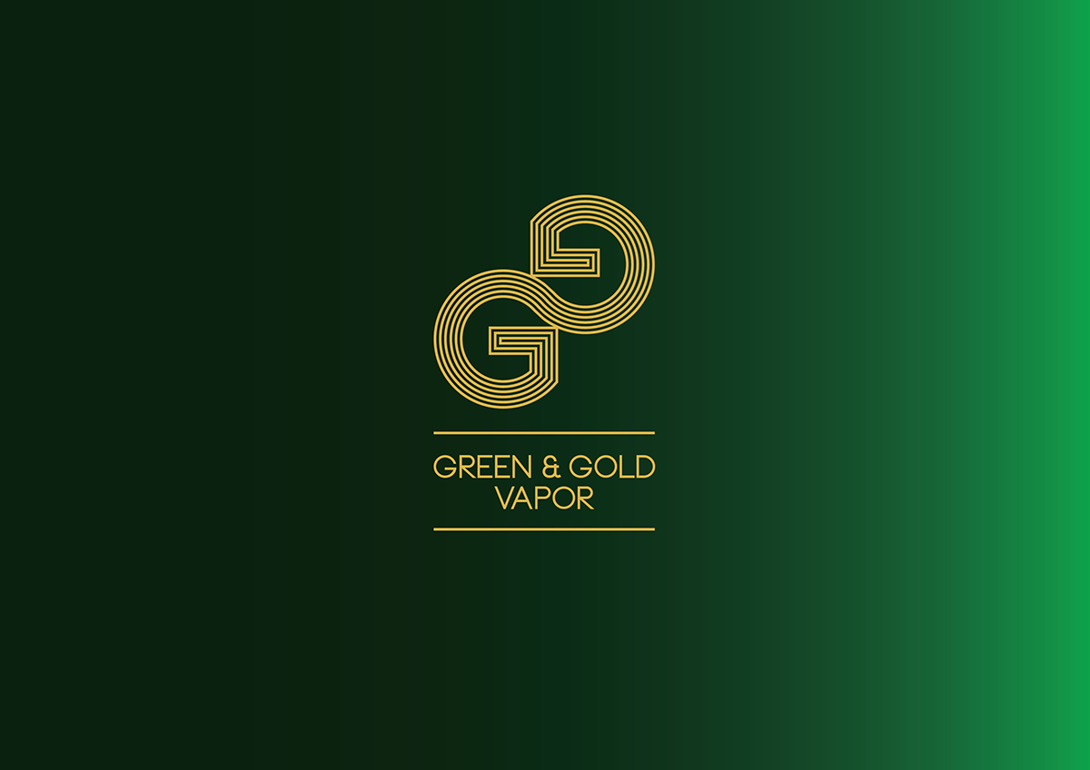A Great Green and Gold Logo - 50 eJuice Logo Ideas for eLiquid Brands and Vape Shops