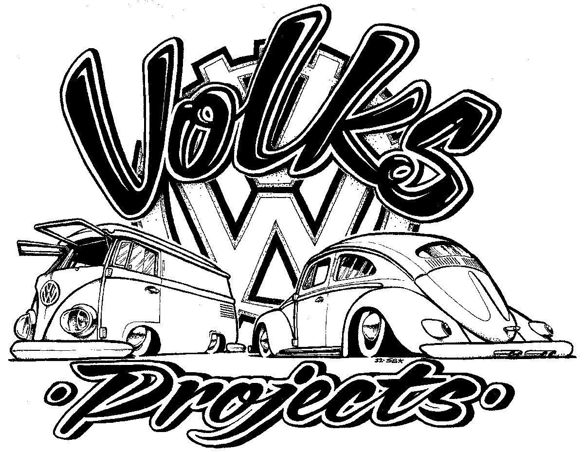 VW Bug Logo - Volksprojects logo | Frank's... V-Dub Beetle Journey | Vw beetles ...